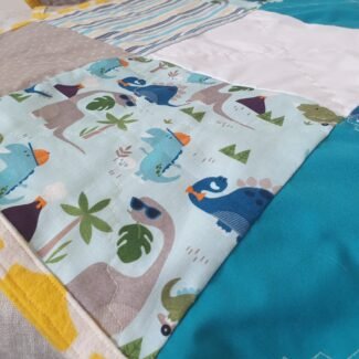 Stutzi Design Handmade Dinosaur Quilt
